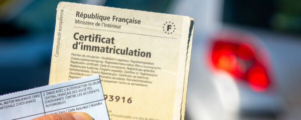 immatriculation des voiture